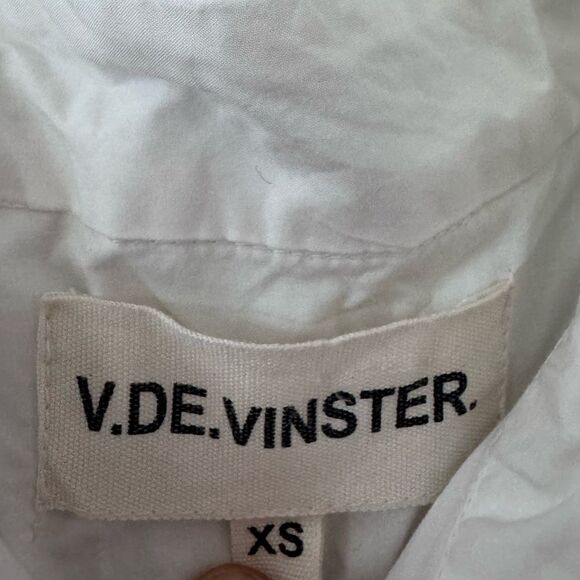 VIRGINIE DE VINSTER Birdy Broderie Anglaise Dress | White XS - Picture 5 of 5